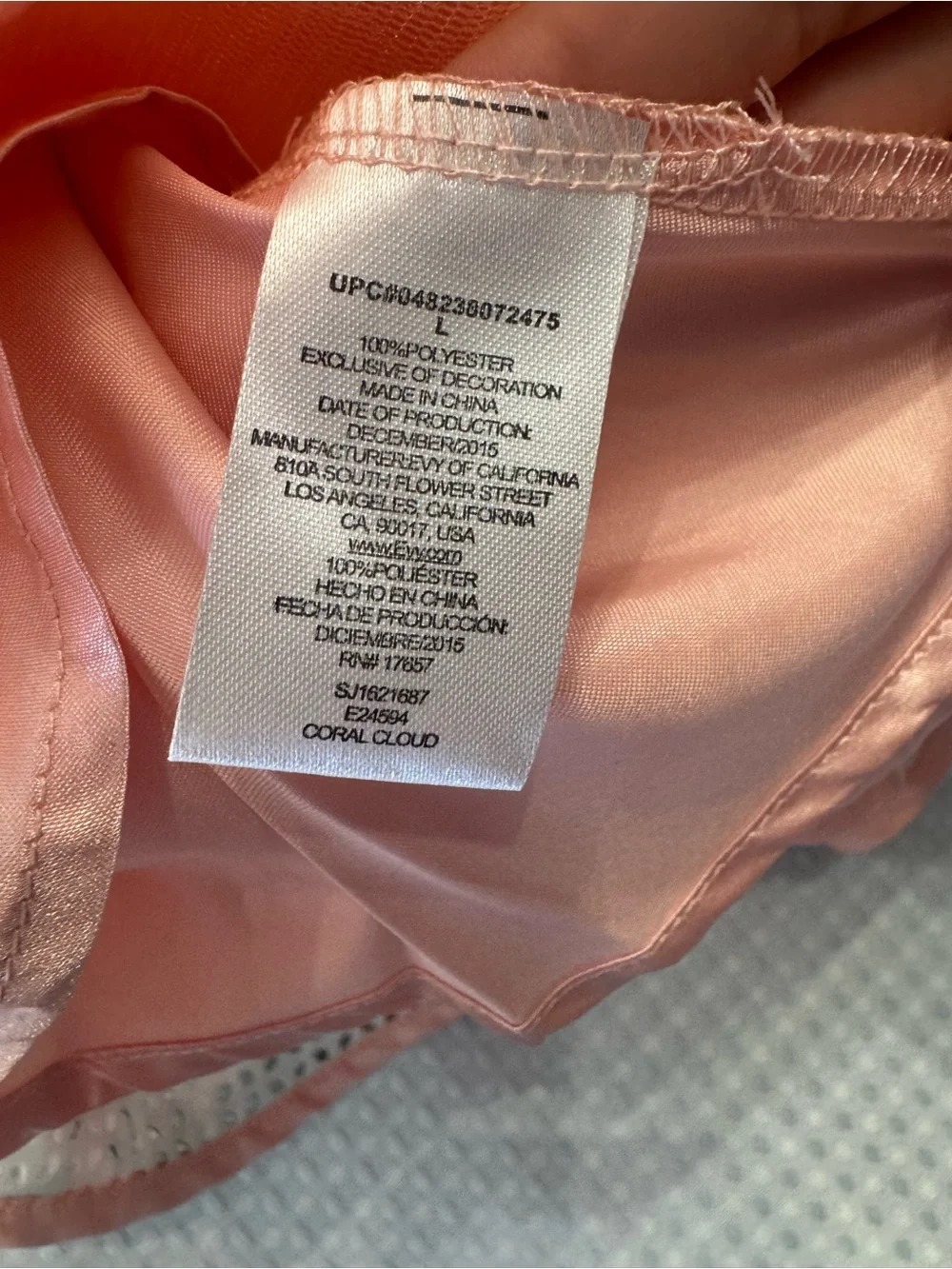 Sean John Pink Floral Mesh Skirt